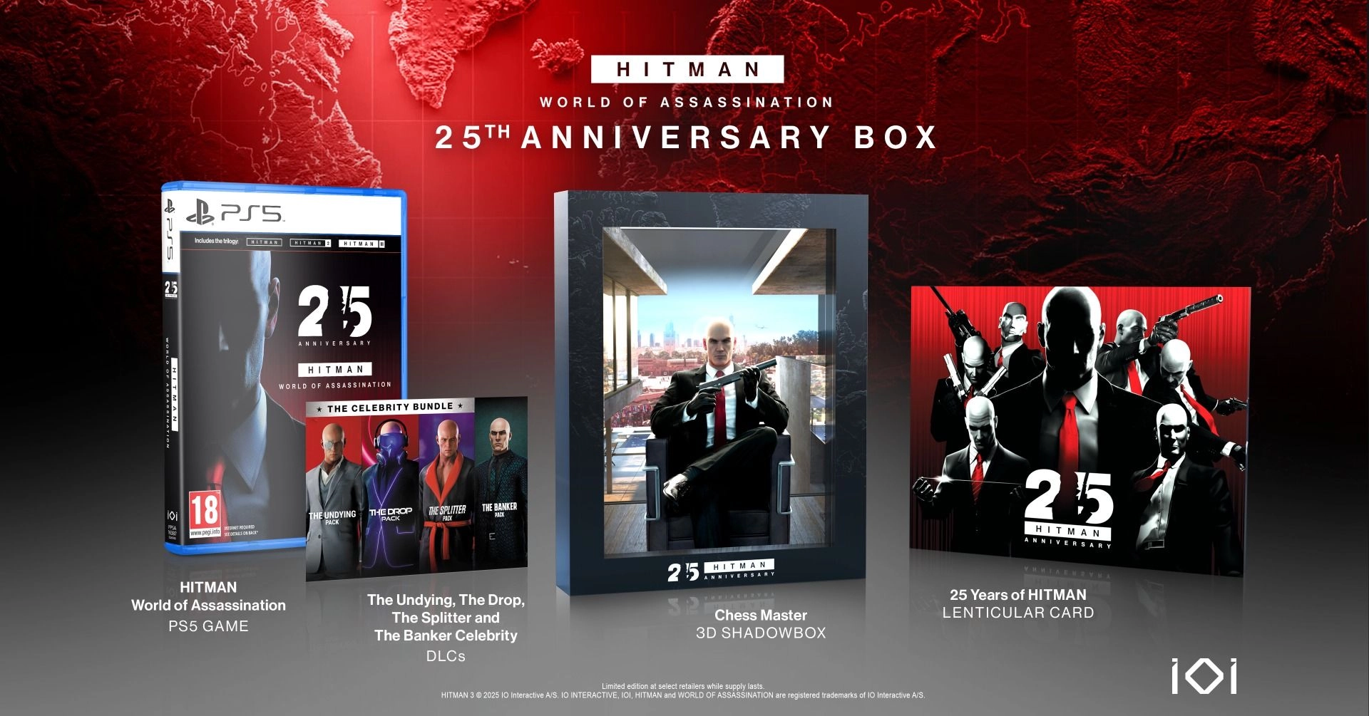 Solutions 2 GO Hitman World of Assassination Anniversary Edition - PlayStation 5