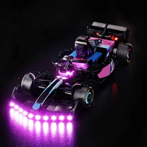LED Light Set - Copper Line for LEGO BWT Alpine F1 Team A524 Race Car 77248