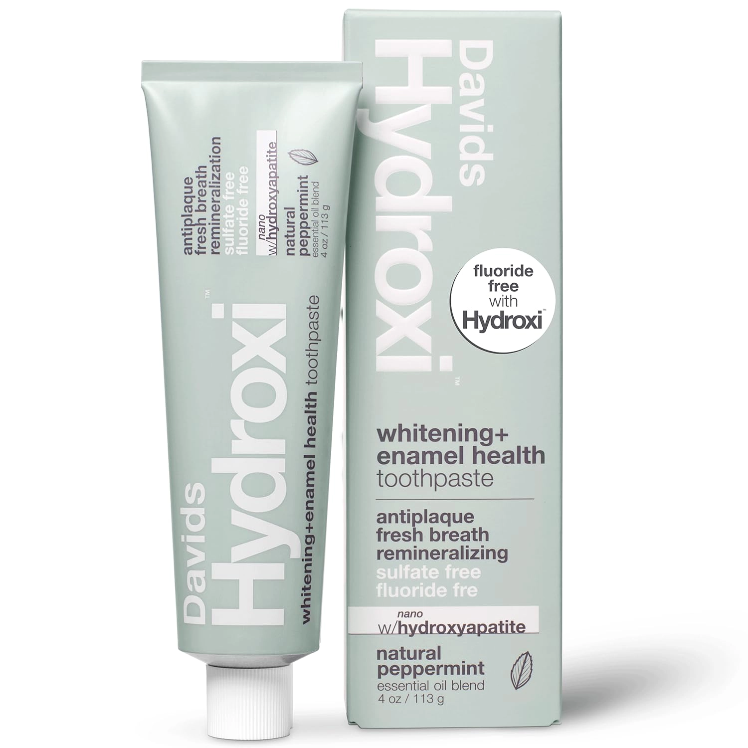 Hydroxi Nano Hydroxyapatite Whitening Mint Toothpaste Adult 4 oz