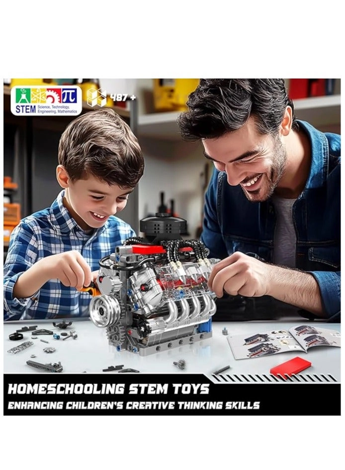 Technik V8 Engine (10171) - LSX454 Petrol