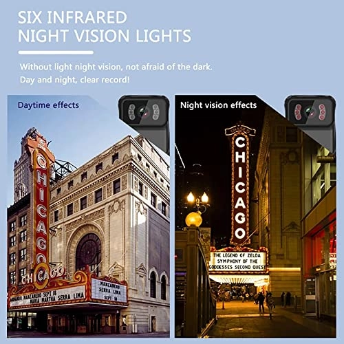 Multifunctional Back Clip Camera 2K