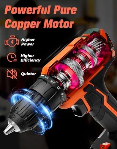 Cordless Drill Driver - 2000mAh