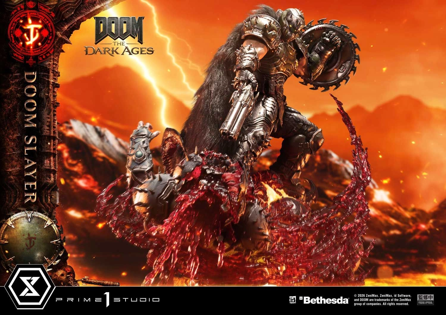 Ultimate Premium Masterline Doom: The Dark Ages Doom Slayer Statue
