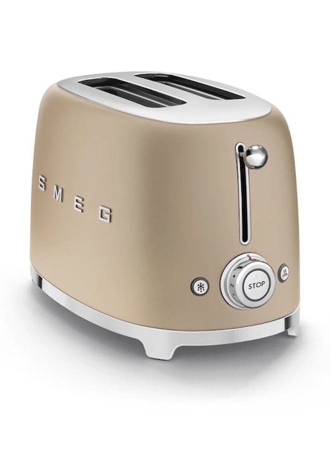 50's Style Retro Toaster - 2 slice(s)