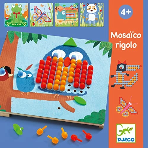 Mosaico Rigolo - 230 colored pegs