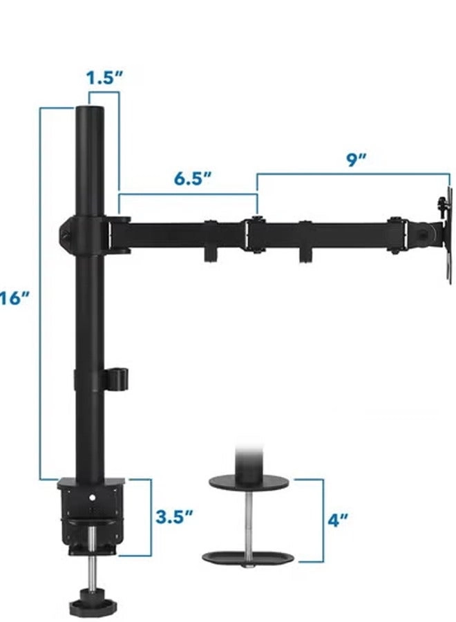 Single Monitor Stand - 32 in VESA 75x75mm or 100x100mm