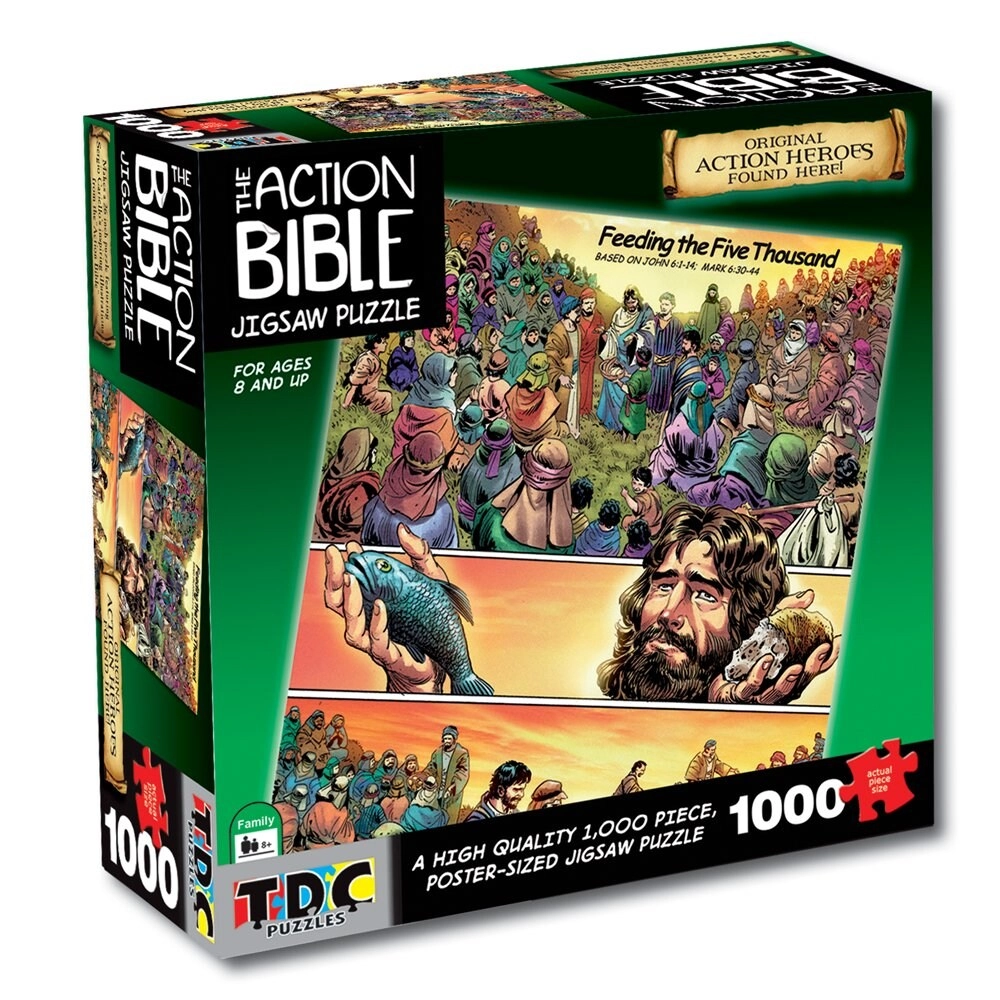 TDC Games Feeding Five Thousand Puzzle - 1000 pcs