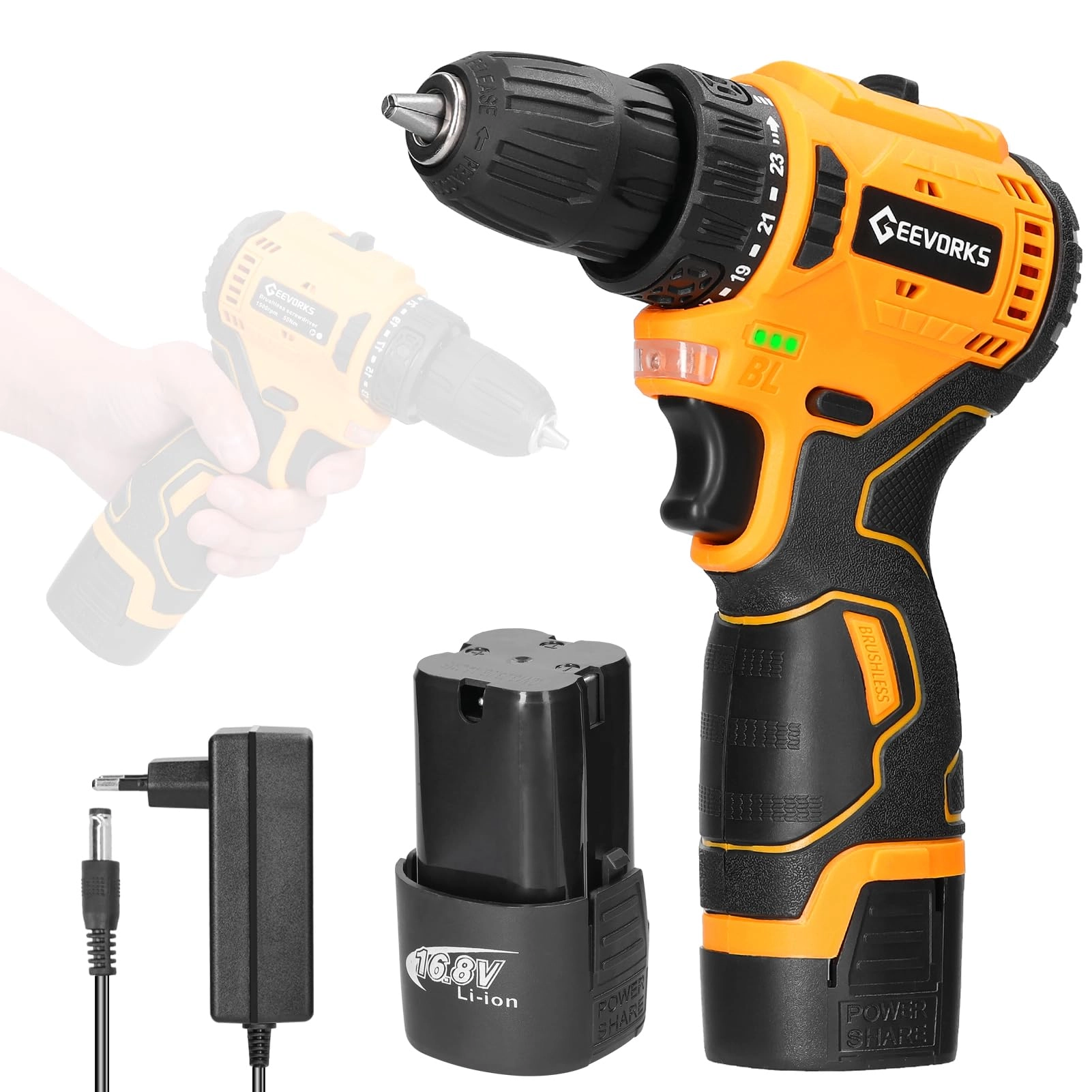 Joleritc Electric Screwdriver - 1300mAh
