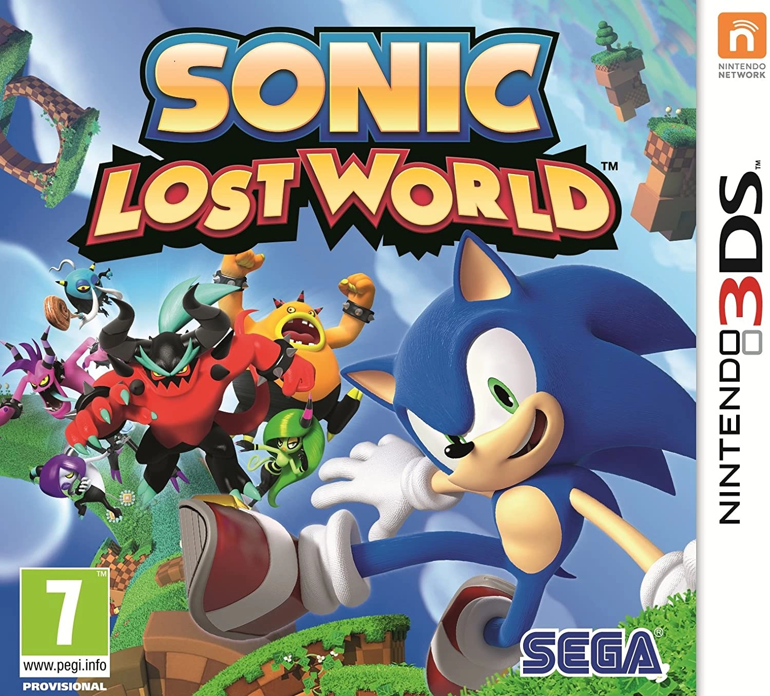 Sonic Lost World Pal - Nintendo 3DS