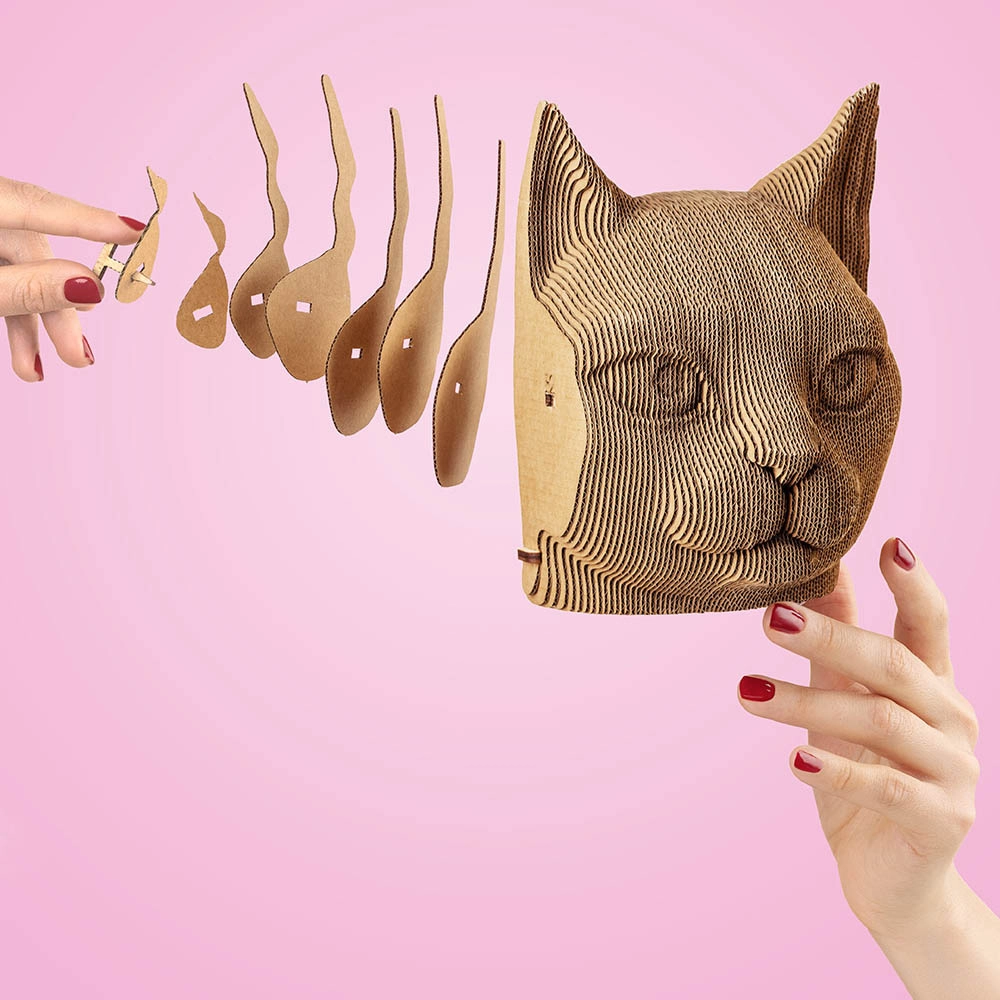 Cat 3D Puzzle (7529-CARTCAT) - 89 pcs