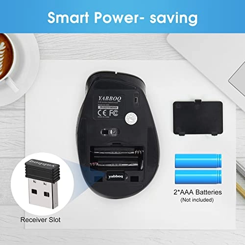 Ergonomic Optical Mouse - Wireless