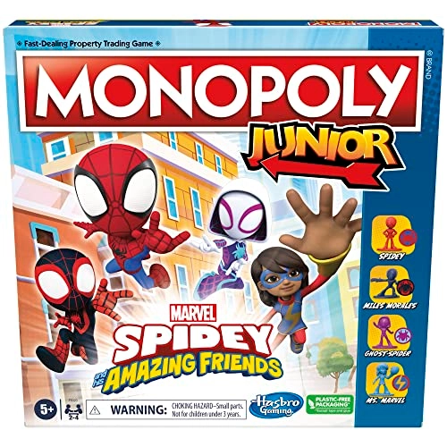 Monopoly Junior: Marvel Spidey and His Amazing Friends Edition