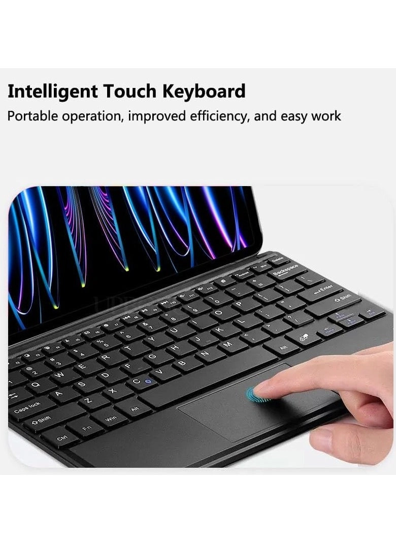 Keyboard Case with Removable Bluetooth Keyboard and Trackpad Mouse for Pad X9 11.5-inch (2023)