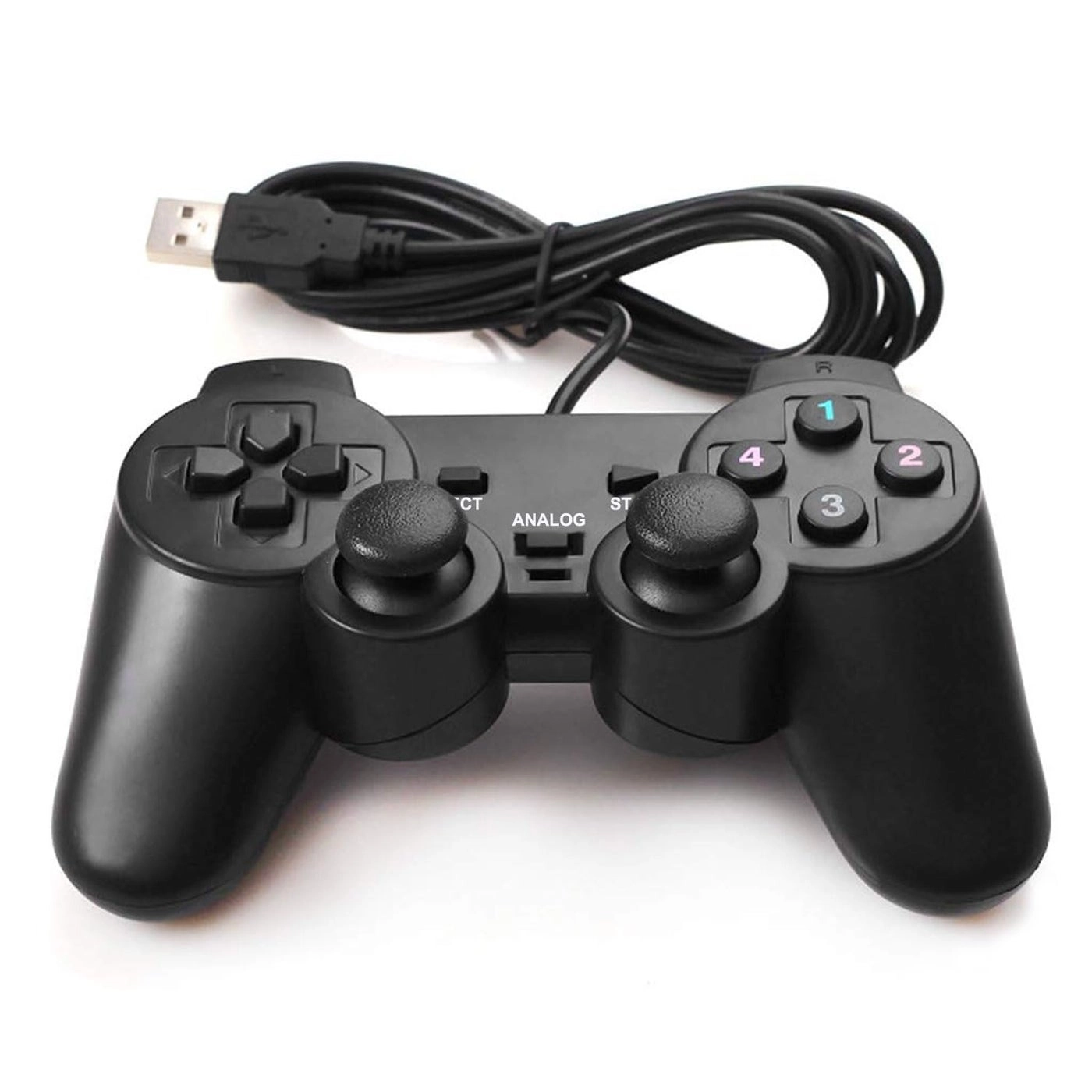 Baigeda USB Wired Game Controller - Windows PC Raspberry Pi Steam Roblox RetroPie RecalBox