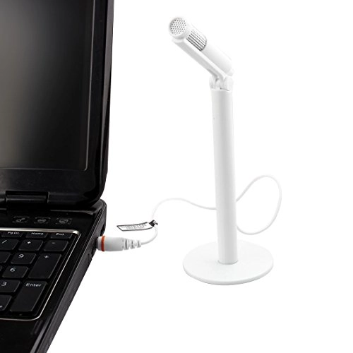 3.5mm Stereo Studio Speech Microphone Mic Stand Mount - Black Small