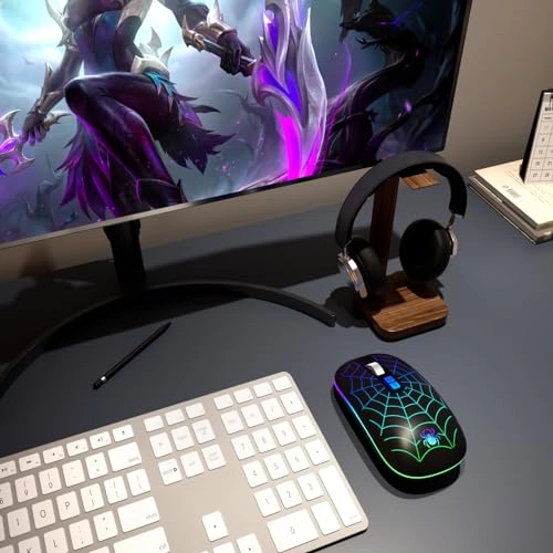 LED Slim Rechargeable Mouse - Wireless