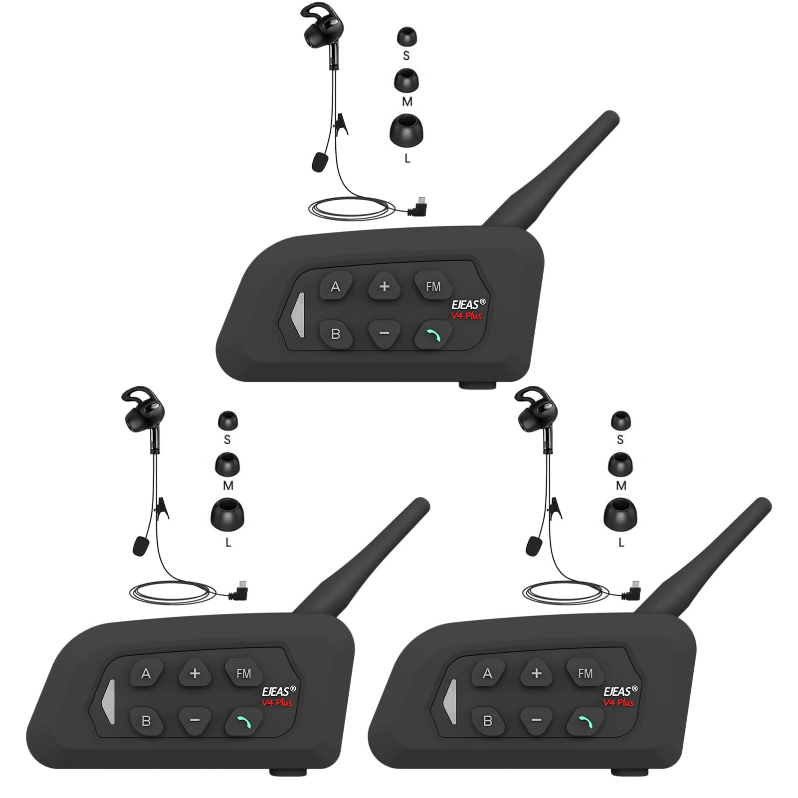 GaiRen V4 Plus Wireless Headset Bundle