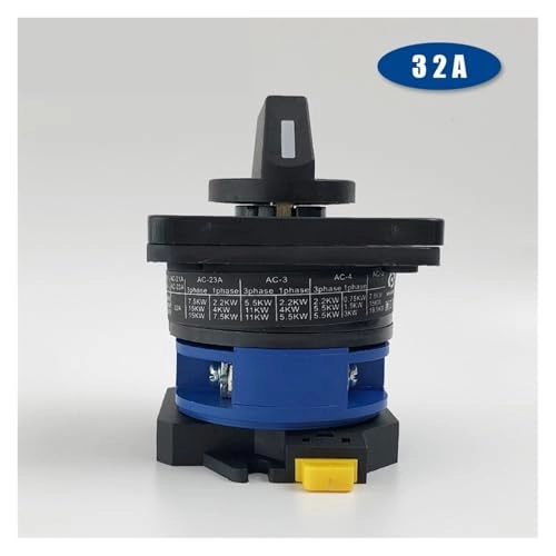 LW28-32 - 32A Rotary Switch Panel Mounted