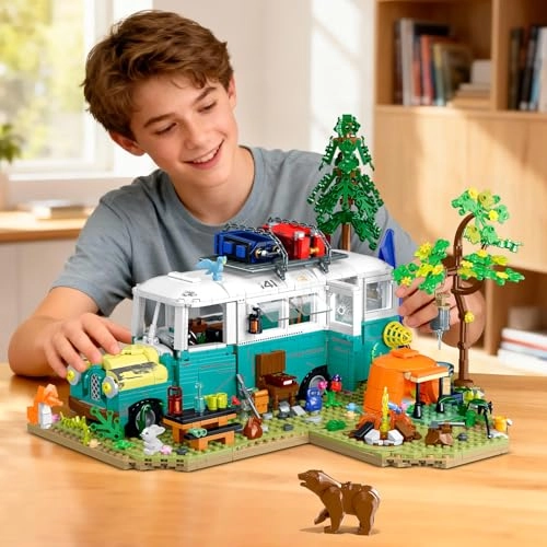 Wilderness Bus - 1392PCS with Light