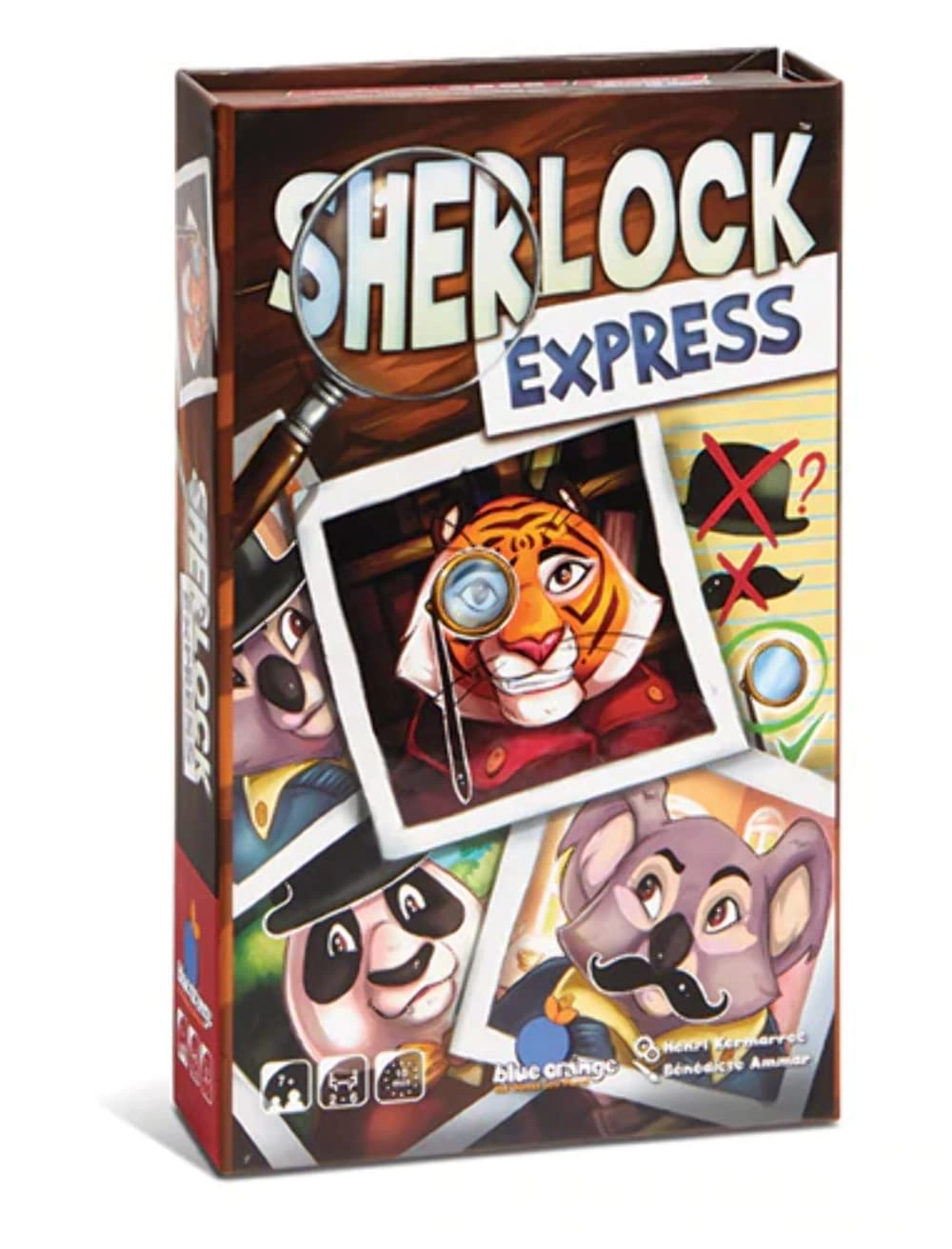 Blue Orange Sherlock Express (French, Italian, Spanish)