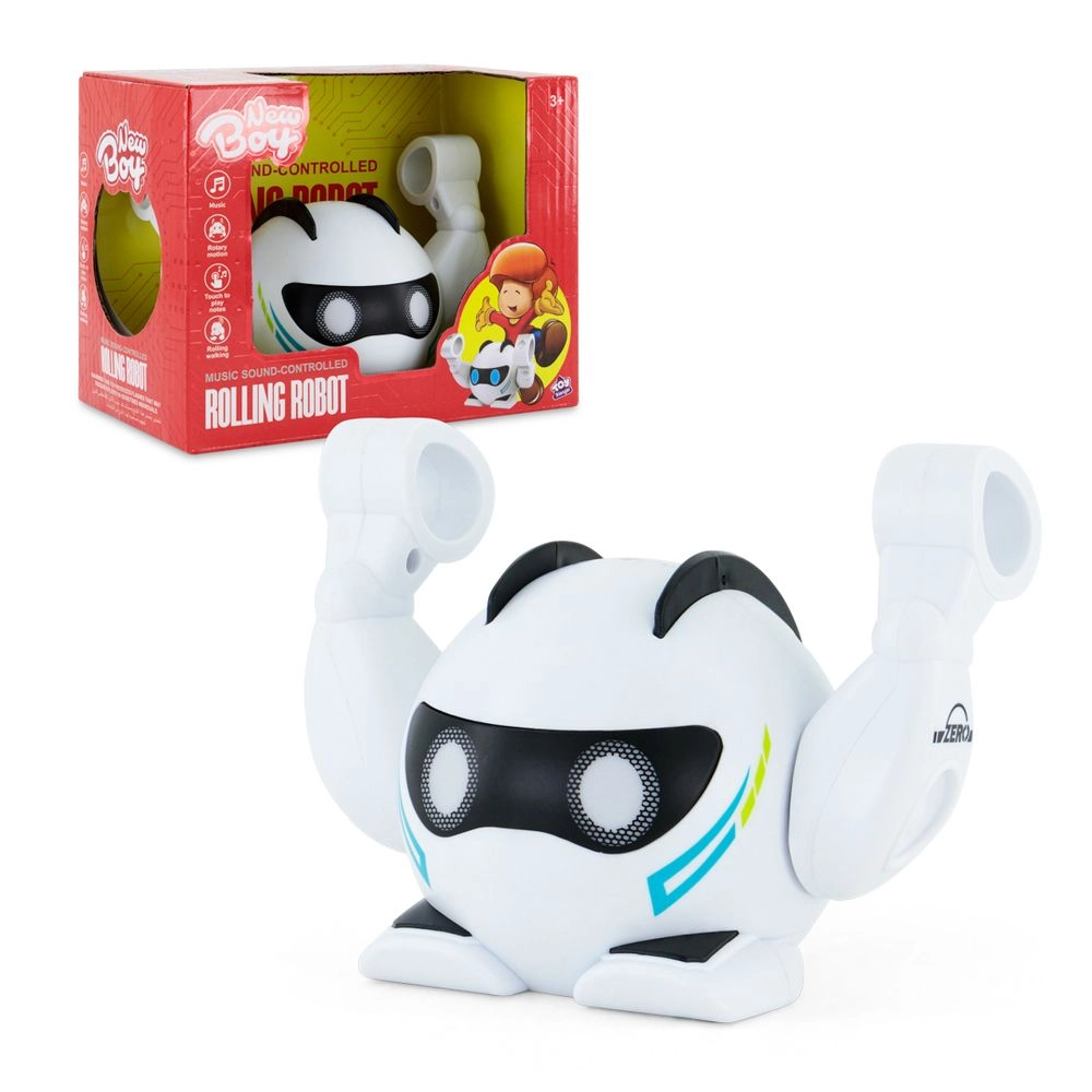 Rolling Robot - Plays music Touch-sensitive