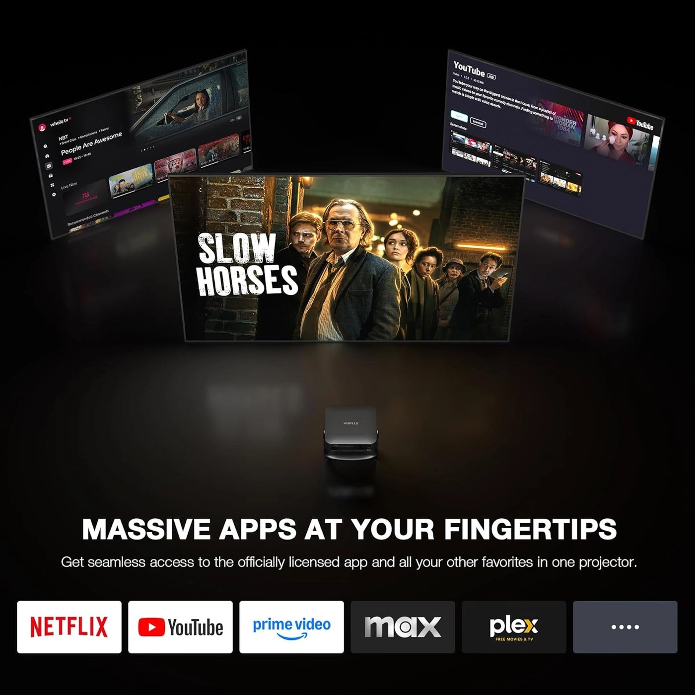 Mini Projector 200 ANSI lumens 1920 x 1080