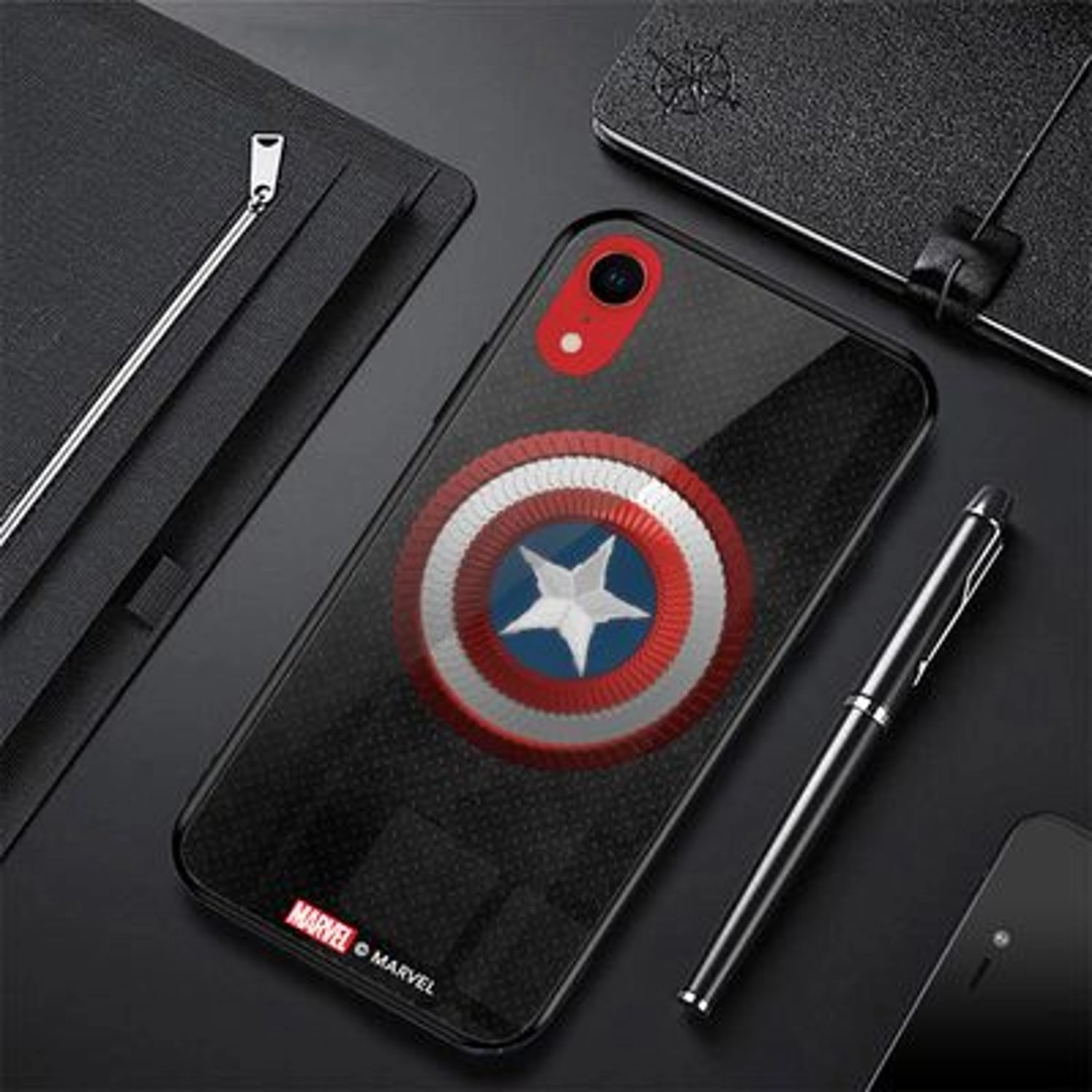 Vibranium Shield Back Case for iPhone XR