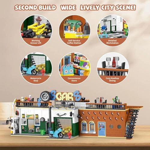 City Garage & Shop (MC392) - 2-in-1 LED Lighting