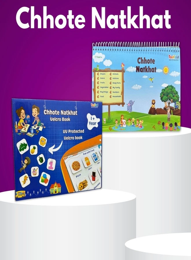 Natkhat Montessori Flip Book - 1+ Years