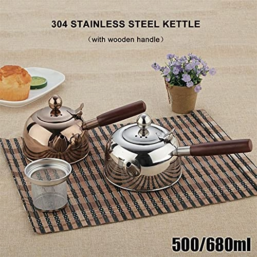 Teapot - 304 stainless steel 680ml