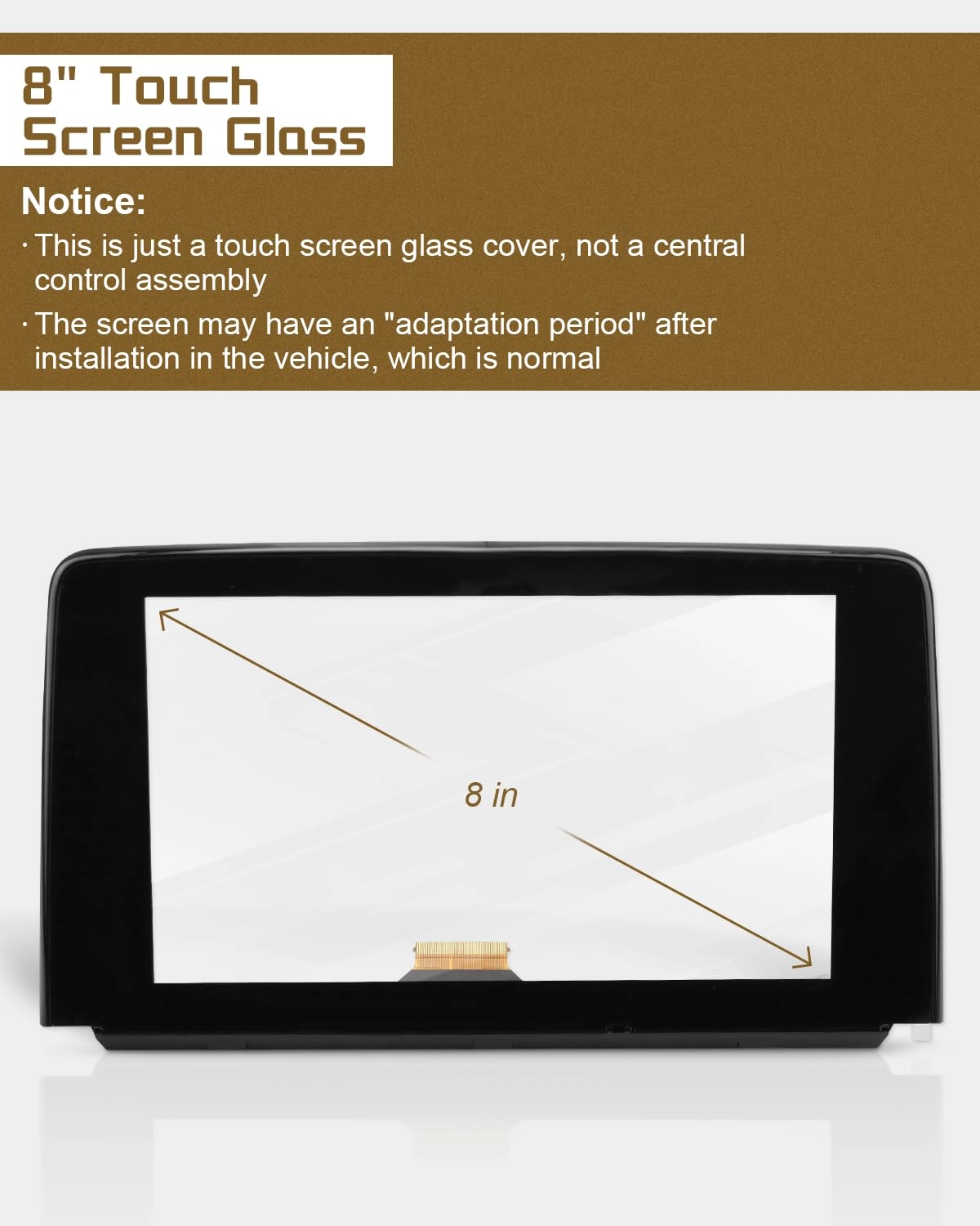 Touch Screen Glass - Mazda CX9/CX-9 2016 2017 2018 2019