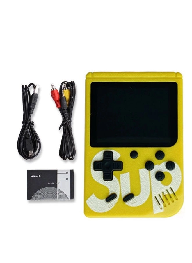 Handheld Game Console - 400 Built-in Games 3-Inch Color Screen Rechargeable Battery
