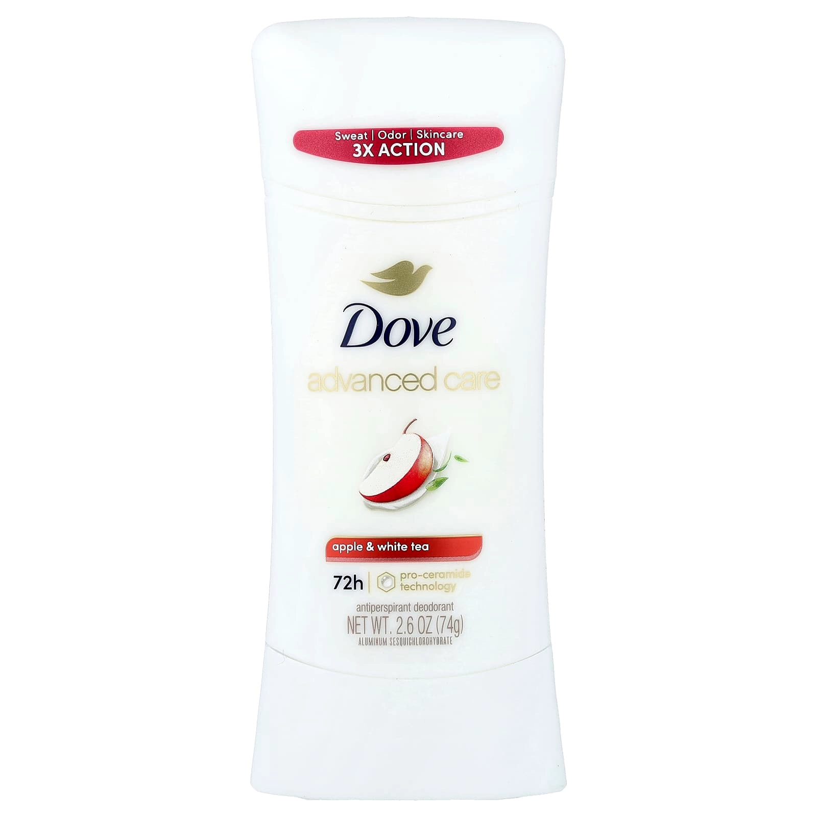 Advanced Care Go Fresh Antiperspirant Deodorant - Apple & White Tea 2.6 oz (74 g)
