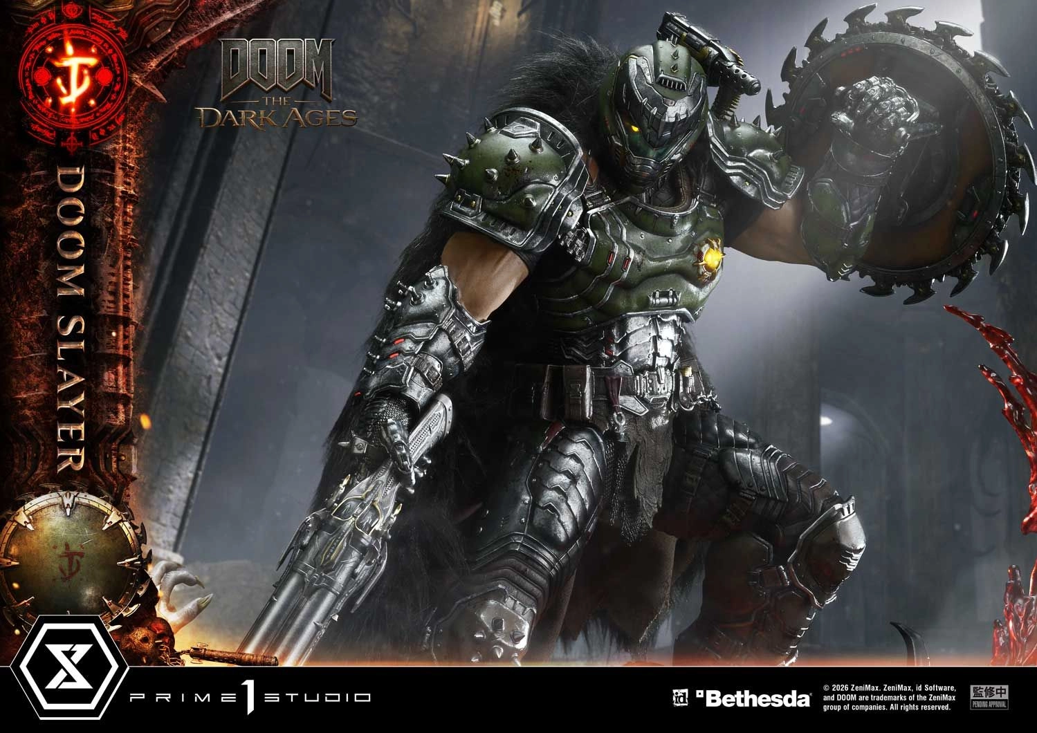Ultimate Premium Masterline Doom: The Dark Ages Doom Slayer Statue