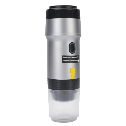 Portable Coffee Machine - 80ml capsule or powder