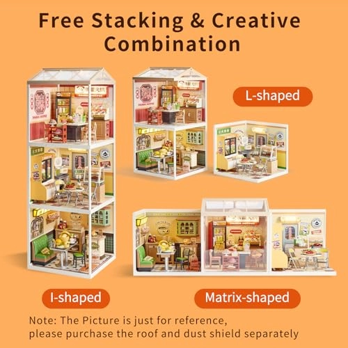 DIY Miniature House Kit - Hong Kong Bites Cafe