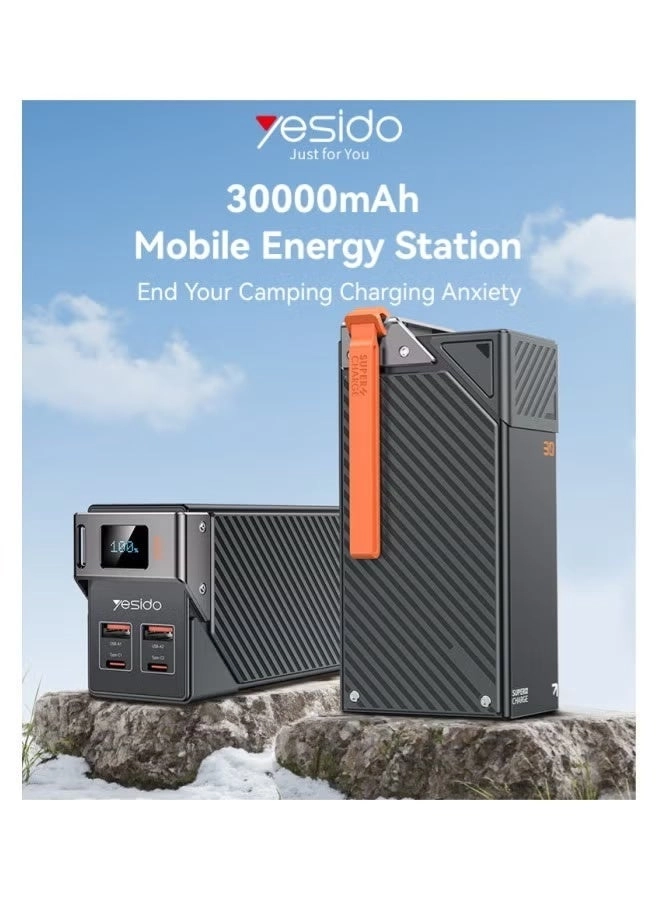 YP62 - 30000mAh PD 20W SCP 22.5W Fast-Charging