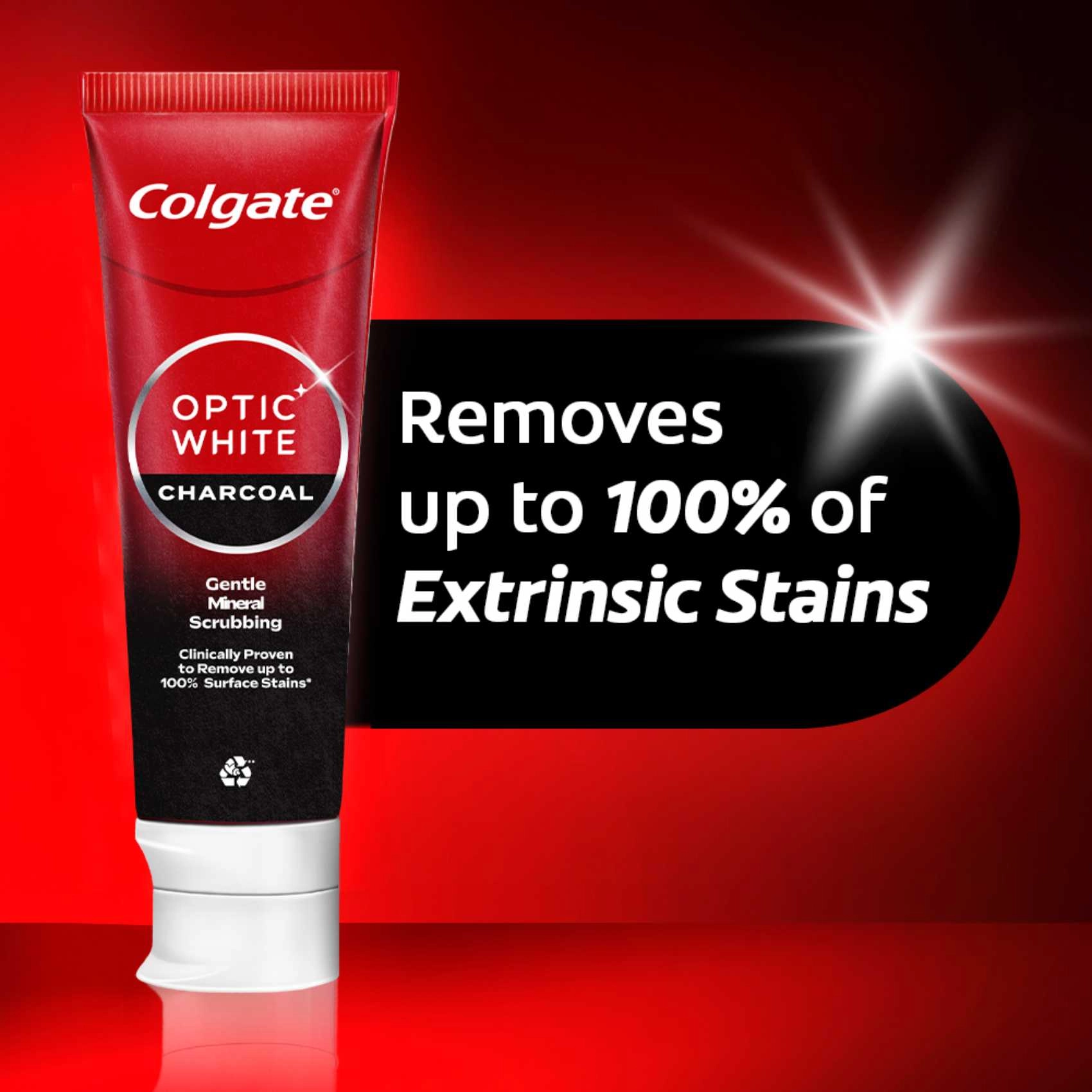 Optic White Charcoal Toothpaste 75ml