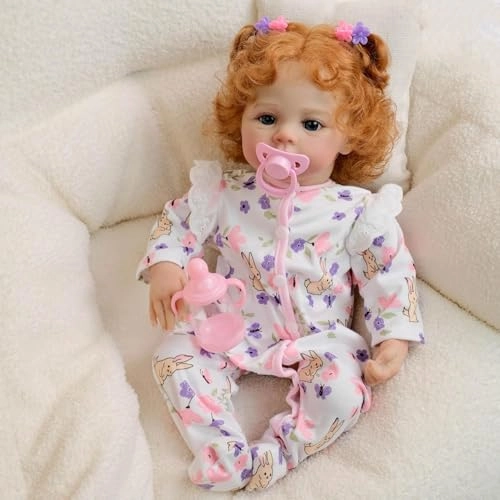 Meadow Reborn Baby Doll - 19 inch Vinyl Girl Ages 3+