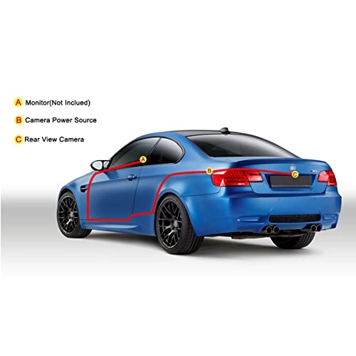 Car Rear View Camera - Night Vision Wire 1080P