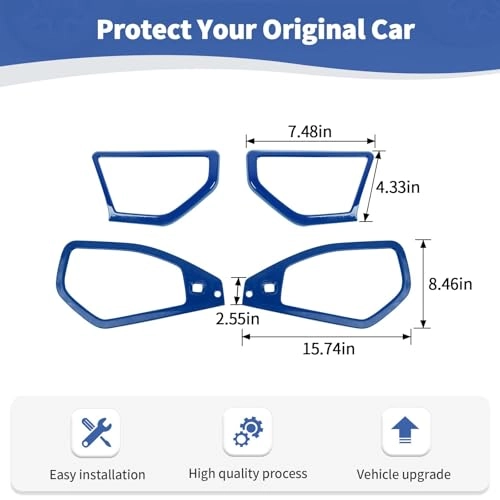 A Pillar Top Roof Speaker Trim Cover - Jeep Wrangler JL JLU Gladiator JT 2024