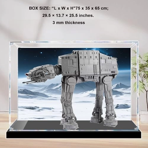 Acrylic Display Case for LEGO 75313 AT-AT All-Terrain Armored Walker