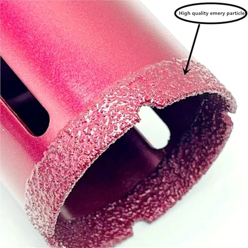 M10 Thread Vacuum Brazed Dry Diamond Drilling Core Bits - 1Pcs 60mm
