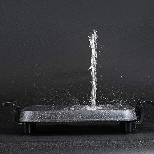 Multi Function Household Electric Grills - dark gray stainless steel + explosion-proof glass