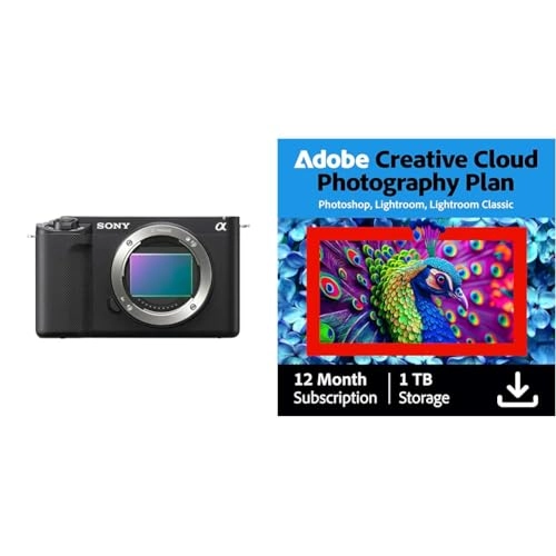 ZV-E1 + Creative Cloud Pro Photography Plan
