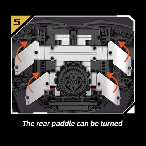 Racing Simulator Steering Wheel - 833 pcs for ages 16+