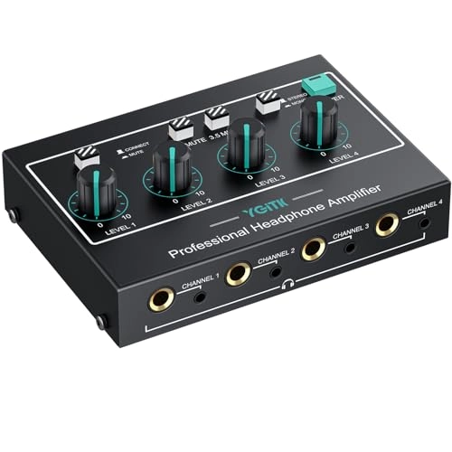 4 Channel Headphone Amplifier - Ultra Stereo RGB