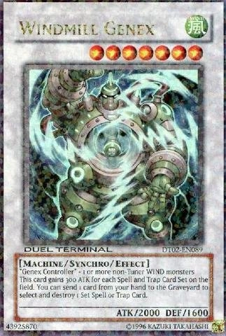 Konami Yu-Gi-Oh!: Windmill Genex - Duel Terminal 2 - DT02-EN089