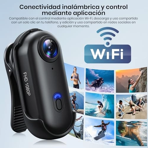 Cámara de acción de Pulgar - 64GB 1080P