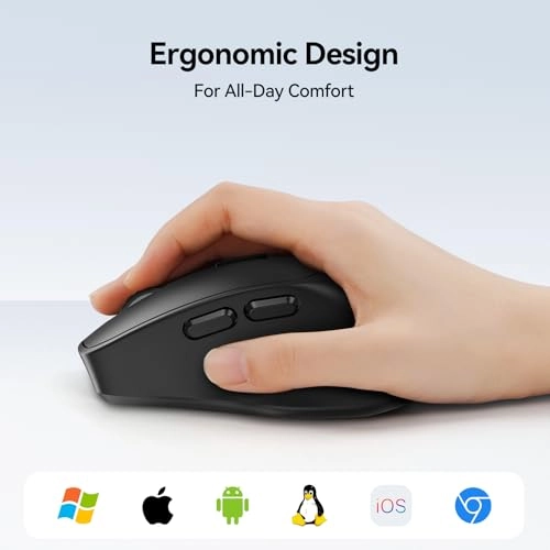 3-Device Wireless Mouse - Bluetooth UAB A
